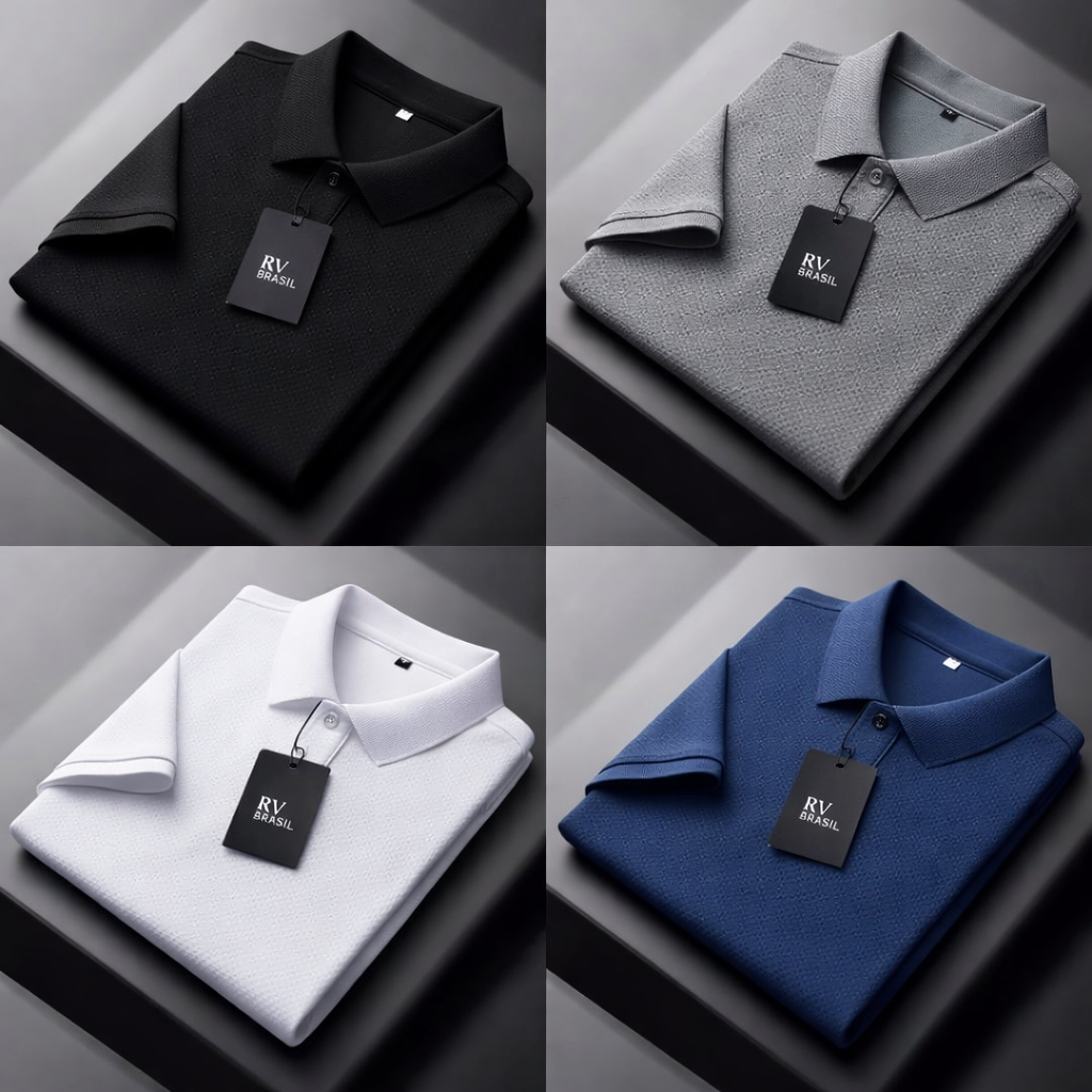 Kit com 5 polos Polo Elegant - imagem 3